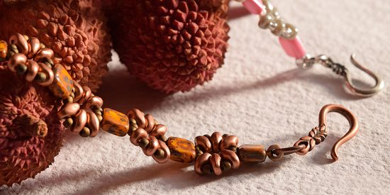 Návod na výrobu náramku Matubo Liči