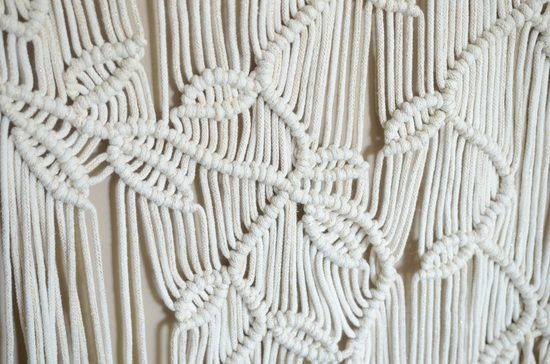 Návod na výrobu macramé tapiserie