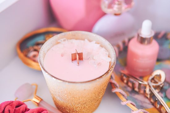 Návod na výrobu upcyklované třpytivé svíčky