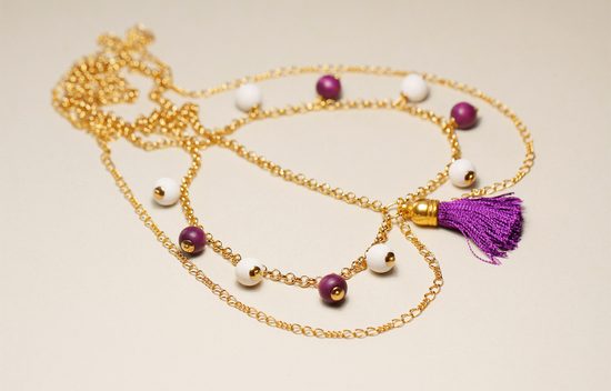 Návod na výrobu čelenky se střapečkem