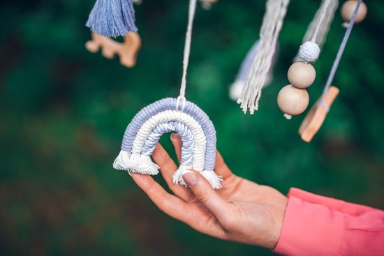 Návod na výrobu macramé kolotoče nad postýlku