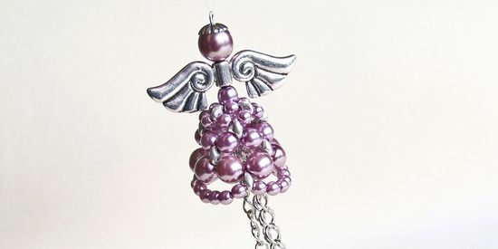 Návod na výrobu andělíčka z perel