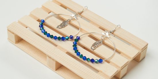 Návod na výrobu boho náušnic 16