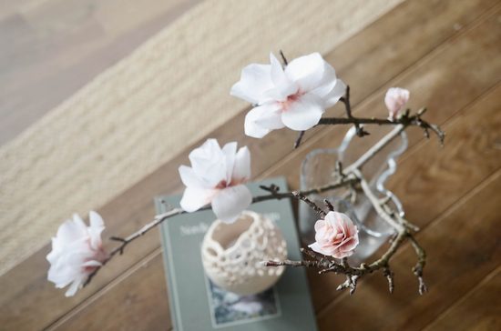 Návod na výrobu papírové magnolie