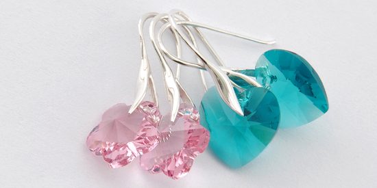 Jarní SWAROVSKI náušnice