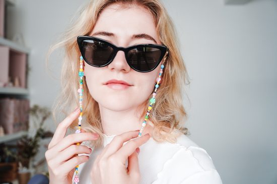 Návod na výrobu řetízku na brýle s korálky