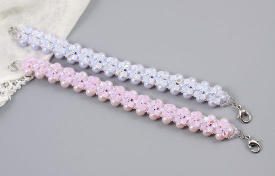 Návod na výrobu náramku s opálovými perlami