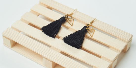 Návod na výrobu boho náušnic 17