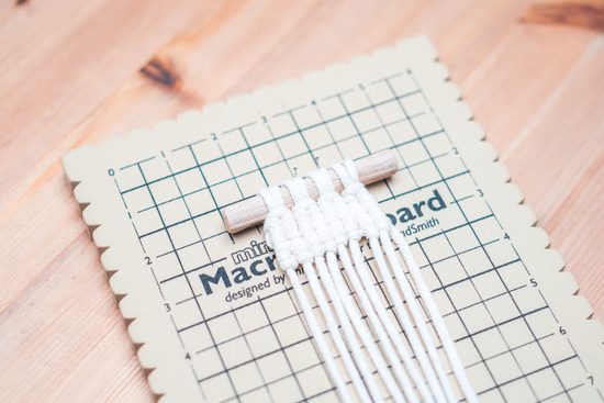 Základní uzel - gobelínový uzel