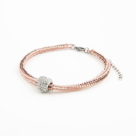 Návod na výrobu Herringbone velkodírkového náramku