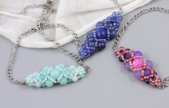 Návod na výrobu náramku Sephera s minerály