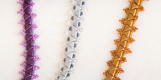 Návod na výrobu náramku z Khéops Les perles par Puca®