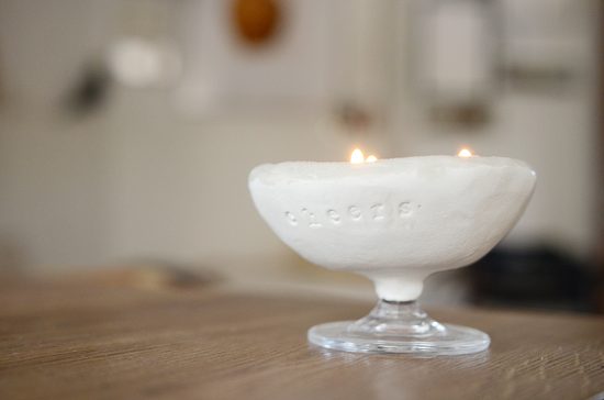 Návod na výrobu svíčky v upcyklované skleničce