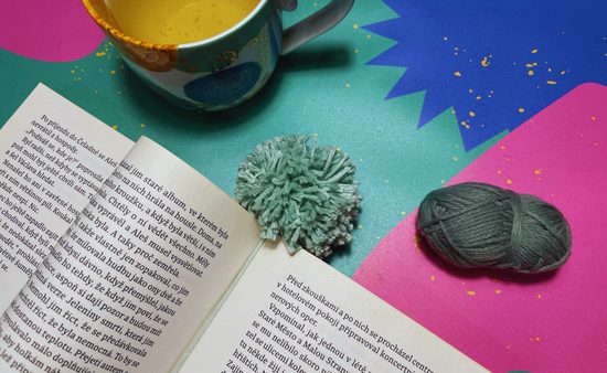 Návod na výrobu bambulkové záložky