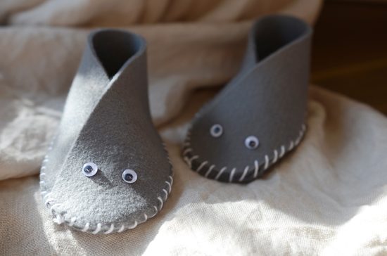 Návod na výrobu dětských bačkor