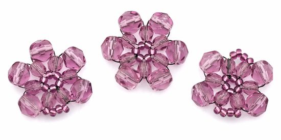 Návod na výrobu plesové soupravy Amethyst