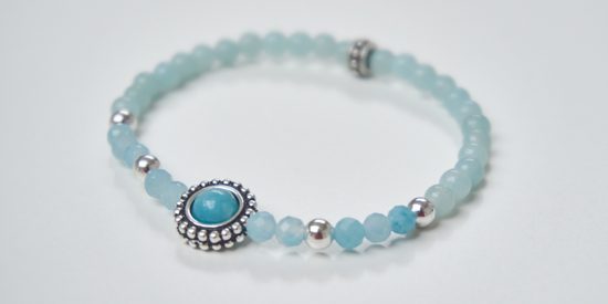 Návod na výrobu elegantního náramku s broušenými minerály 1