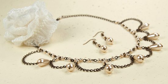 Vintage svatební sada