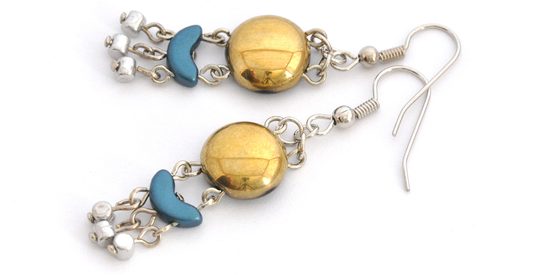 Návod na výrobu ketlovaných námořnických náušnic