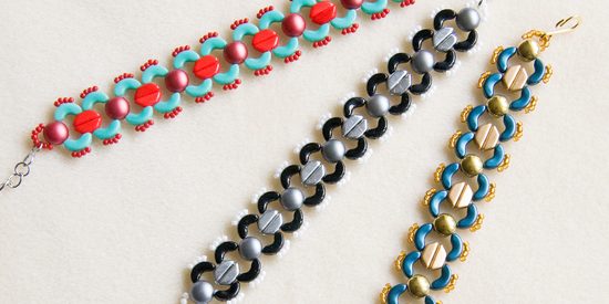 Návod na výrobu náramku z Tinos, Arcos Les perles par Puca®