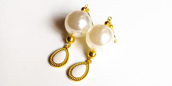 OmegaCast náušnice s perlami