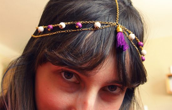 Návod na výrobu čelenky se střapečkem