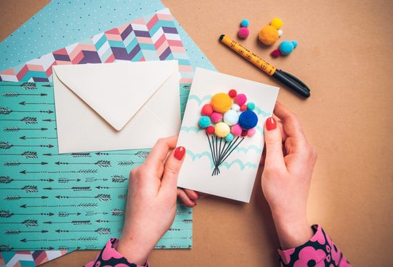 Návod na výrobu přání s balonky