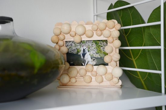 Scandi rámeček s podstavcem