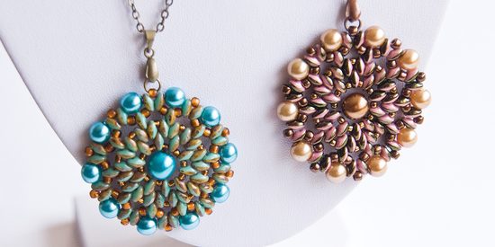 Návod na výrobu Superduo Duets přívěsku