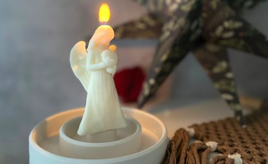 Návod na výrobu andělské svíčky