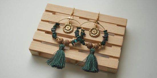 Návod na výrobu náušnic bohyně Demeter