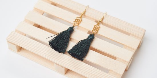 Návod na výrobu boho náušnic 18