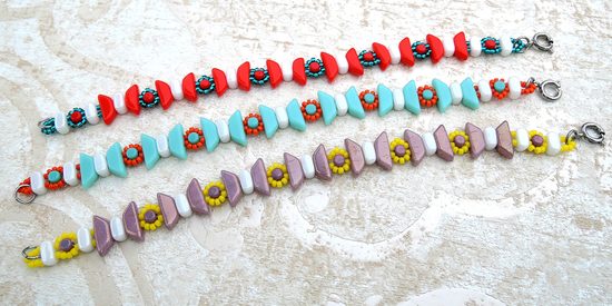 Návod na výrobu dětského náramku s Les perles par Puca®