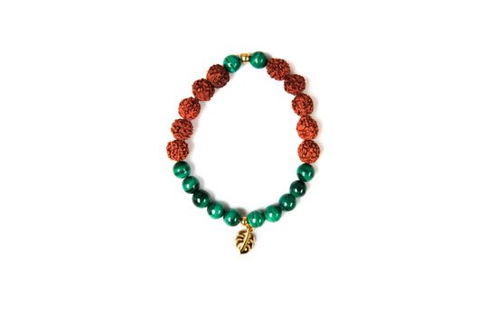 Návod na výrobu náramku s malachitem