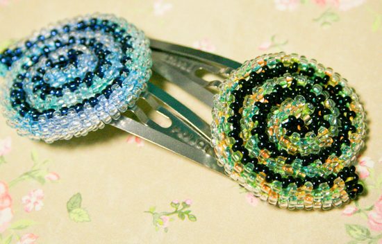 Návod na výrobu stočené sponky do vlasů