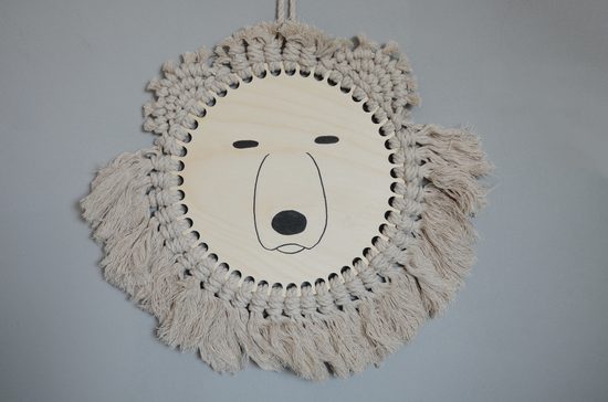 Návod na výrobu macramé medvěda