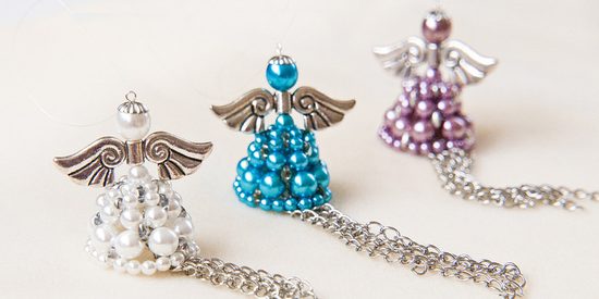 Návod na výrobu andělíčka z perel