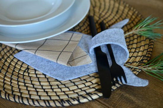 Návod na výrobu kapsy na příbory - sobík