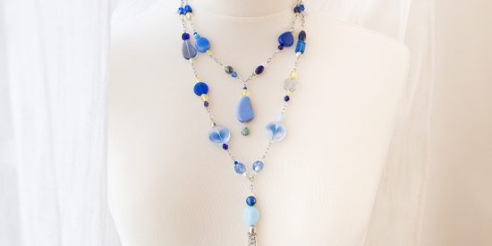 Návod na výrobu boho sady z mačkaných korálků a s ohňovkami