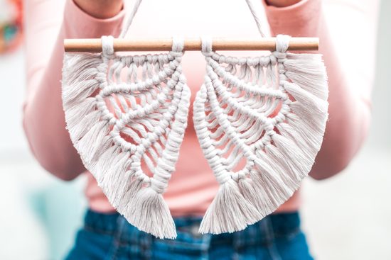 Návod na výrobu macramé andělských křídel