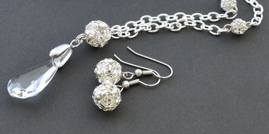 Swarovski svatební sada