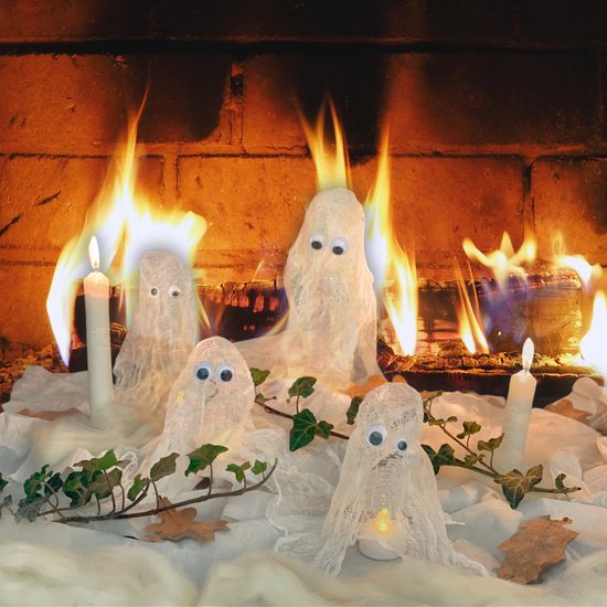 Návod na výrobu duchů s očičky