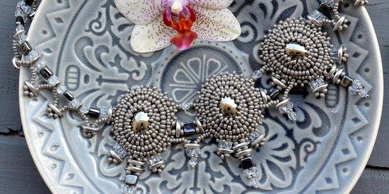 Hematitový náhrdelník