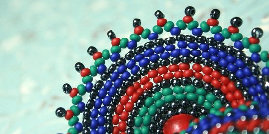 Návod na výrobu kulatých rokajlových náušnic