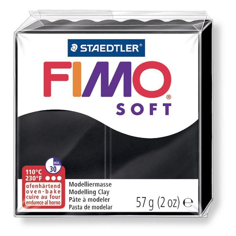 FIMO Soft 57g (8020-9) černá