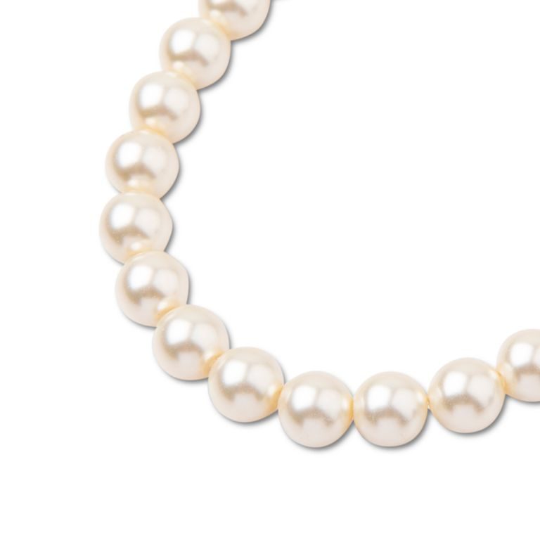 Preciosa perlă rotundă MAXIMA 8mm Pearl Effect Light Creamrose