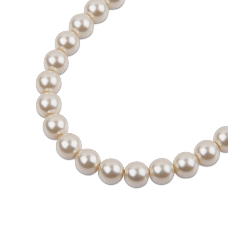 Preciosa kulatá perla MAXIMA 4mm Pearl Effect White