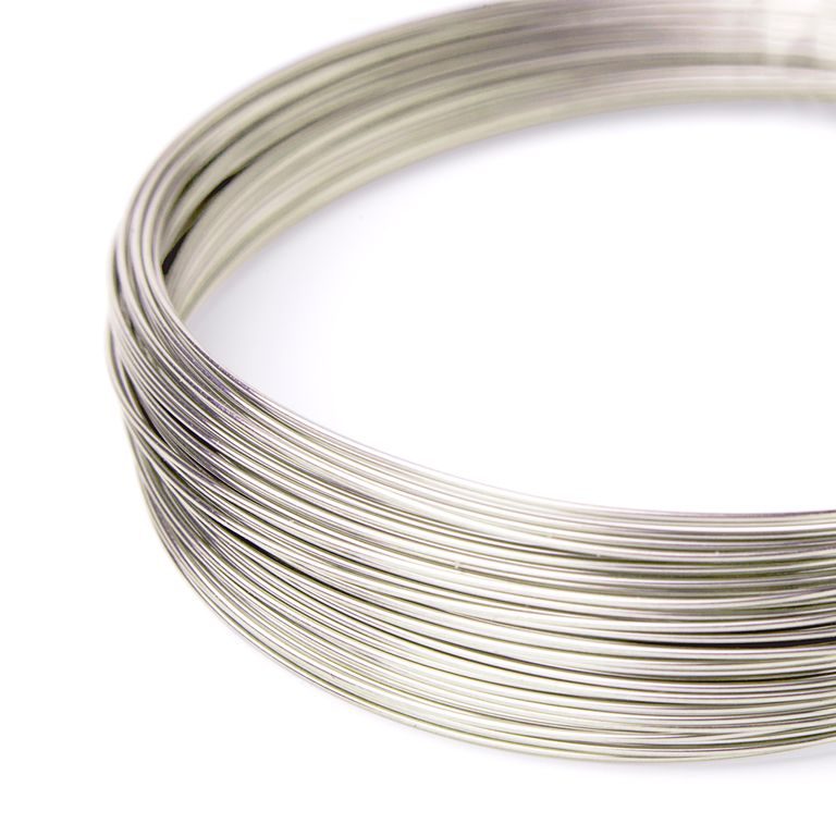 Sterling silver-plated wire 0.3mm/5m