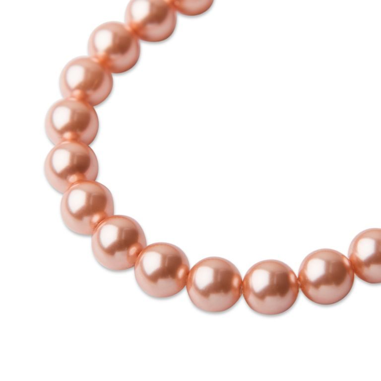 SWAROVSKI 5810 8 mm Rose Peach Pearl