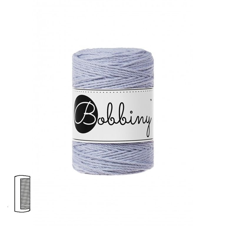 Bobbiny Macramé cord Baby 3PLY 1.5mm Iris